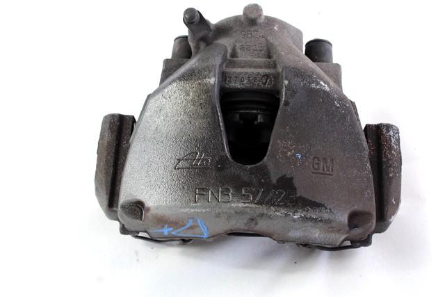 SPREDNJE DESNE ZAVORNE CELJUSTI  OEM N. 93176427 ORIGINAL REZERVNI DEL OPEL ASTRA H A04 L48 L08 L35 L67 R 5P/3P/SW (2007 - 2010) DIESEL LETNIK 2008