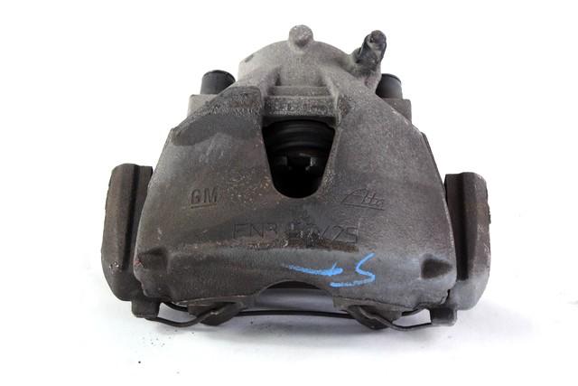 SPREDNJE LEVE ZAVORNE CELJUSTI  OEM N. 93176426 ORIGINAL REZERVNI DEL OPEL ASTRA H A04 L48 L08 L35 L67 R 5P/3P/SW (2007 - 2010) DIESEL LETNIK 2008