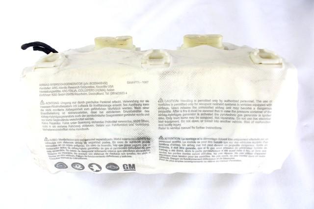 KIT AIRBAG KOMPLET OEM N. 17848 KIT AIRBAG COMPLETO ORIGINAL REZERVNI DEL OPEL ASTRA H A04 L48 L08 L35 L67 R 5P/3P/SW (2007 - 2010) DIESEL LETNIK 2008