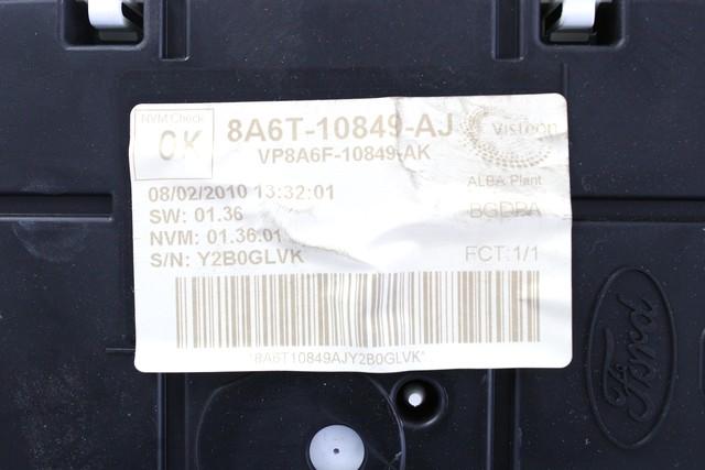 KOMPLET ODKLEPANJE IN VZIG  OEM N. 33333 KIT ACCENSIONE AVVIAMENTO ORIGINAL REZERVNI DEL FORD FIESTA CB1 CNN MK6 (09/2008 - 11/2012) BENZINA/GPL LETNIK 2010