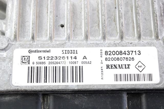 OSNOVNA KRMILNA ENOTA DDE / MODUL ZA VBRIZGAVANJE OEM N. 8200843713 ORIGINAL REZERVNI DEL RENAULT MEGANE MK2 R BM0/1 CM0/1 EM0/1 KM0/1 LM0/1 BER/GRANDTOUR  (2006 - 2009) DIESEL LETNIK 2006