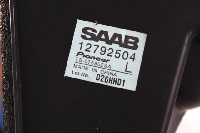 ZVOCNIKI OEM N. 12792504 ORIGINAL REZERVNI DEL SAAB 9-3 YS3F MK2 R BER/SW E50 /CABRIO (2007 - 2013) DIESEL LETNIK 2009