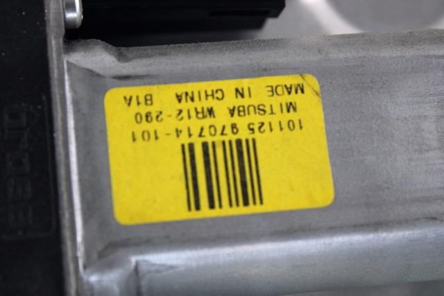 MEHANIZEM DVIGA SPREDNJIH STEKEL  OEM N. 10064 SISTEMA ALZACRISTALLO PORTA ANTERIORE ELETTR ORIGINAL REZERVNI DEL VOLVO V70 MK3 135 (2008 - 2016)DIESEL LETNIK 2012