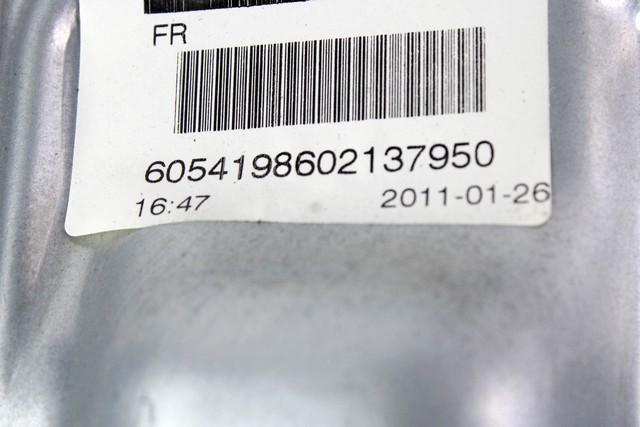 MEHANIZEM DVIGA SPREDNJIH STEKEL  OEM N. 10064 SISTEMA ALZACRISTALLO PORTA ANTERIORE ELETTR ORIGINAL REZERVNI DEL VOLVO V70 MK3 135 (2008 - 2016)DIESEL LETNIK 2012