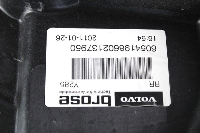 MEHANIZEM DVIGA ZADNJIH STEKEL  OEM N. 10064 SISTEMA ALZACRISTALLO PORTA POSTERIORE ELETT ORIGINAL REZERVNI DEL VOLVO V70 MK3 135 (2008 - 2016)DIESEL LETNIK 2012