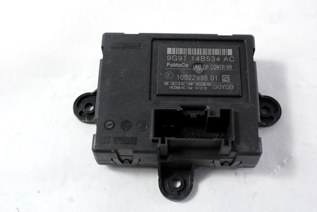 RACUNALNIK VRAT IN STEKEL OEM N. 9G9T-14B533-AC ORIGINAL REZERVNI DEL VOLVO V70 MK3 135 (2008 - 2016)DIESEL LETNIK 2012