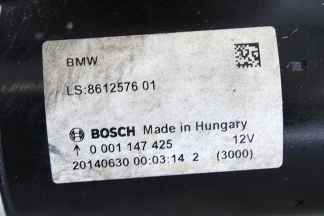 ZAGANJAC MOTORJA  OEM N. 8612576 ORIGINAL REZERVNI DEL BMW SERIE 4 CABRIO COUPE GRAN COUPE F32/F33/F36/F82 (2013 - 2020)BENZINA LETNIK 2014