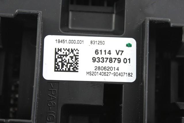 VAROVALKE/RELE' OEM N. 61149337879 ORIGINAL REZERVNI DEL BMW SERIE 4 CABRIO COUPE GRAN COUPE F32/F33/F36/F82 (2013 - 2020)BENZINA LETNIK 2014