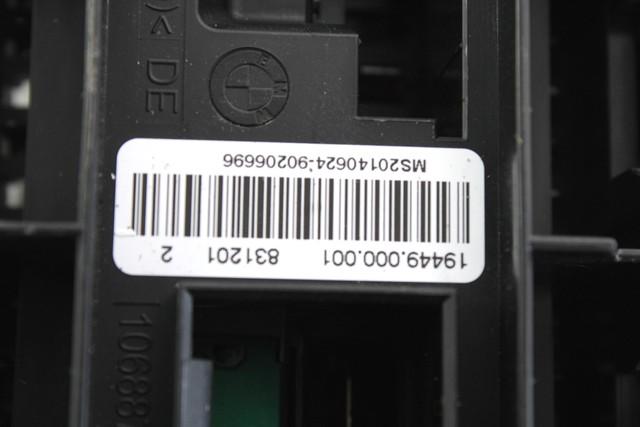 VAROVALKE/RELE' OEM N. 61149337879 ORIGINAL REZERVNI DEL BMW SERIE 4 CABRIO COUPE GRAN COUPE F32/F33/F36/F82 (2013 - 2020)BENZINA LETNIK 2014