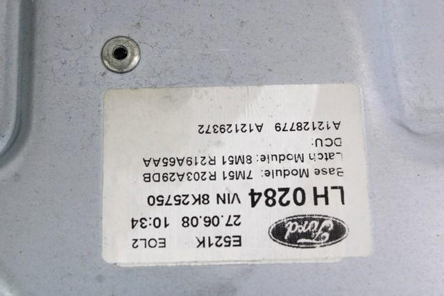 MEHANIZEM DVIGA SPREDNJIH STEKEL  OEM N. 26578 SISTEMA ALZACRISTALLO PORTA ANTERIORE ELETTR ORIGINAL REZERVNI DEL FORD KUGA MK1 (05/2008 - 2012) DIESEL LETNIK 2008