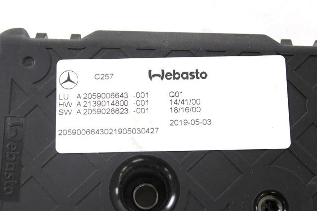 MOTOR POMICNE STREHE / SENCNIKI OEM N. A2059006643 ORIGINAL REZERVNI DEL MERCEDES CLASSE CLS C257 (DAL 2018)DIESEL LETNIK 2019