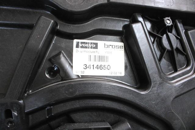 MEHANIZEM DVIGA SPREDNJIH STEKEL  OEM N. 111861 SISTEMA ALZACRISTALLO PORTA ANTERIORE ELETT ORIGINAL REZERVNI DEL VOLVO V40 MK1 525 526 (2012 - 2016)DIESEL LETNIK 2016