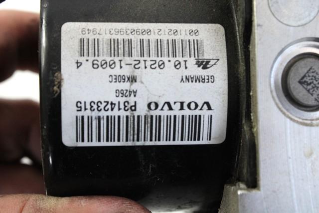 ABS AGREGAT S PUMPO OEM N. 31423315 ORIGINAL REZERVNI DEL VOLVO V40 MK1 525 526 (2012 - 2016)DIESEL LETNIK 2016