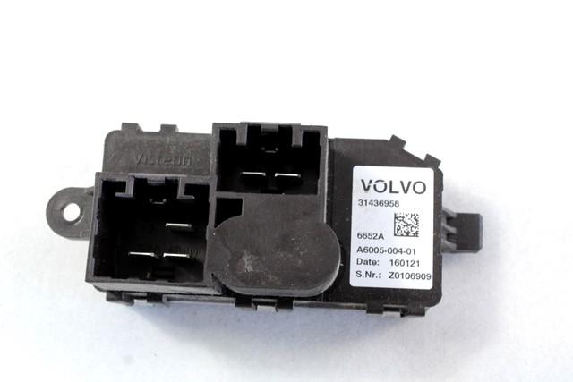 REGULATOR PREZRACEVANJA OEM N. 31436958 ORIGINAL REZERVNI DEL VOLVO V40 MK1 525 526 (2012 - 2016)DIESEL LETNIK 2016