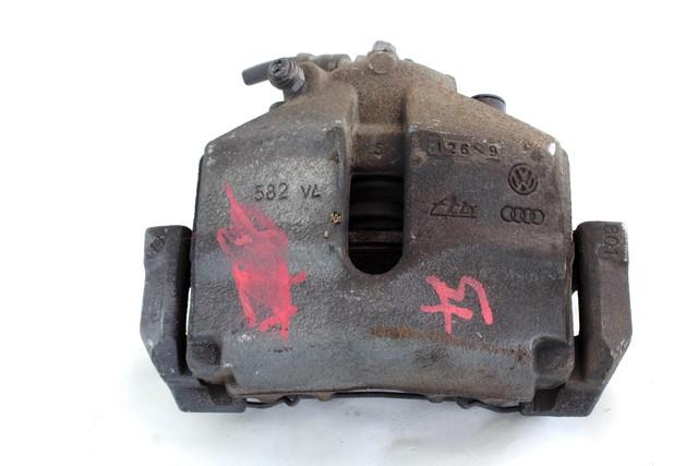 SPREDNJE LEVE ZAVORNE CELJUSTI  OEM N. 1K0615123E ORIGINAL REZERVNI DEL AUDI A3 MK2R 8P 8PA 8P1 8P7 (2008 - 2012)DIESEL LETNIK 2009