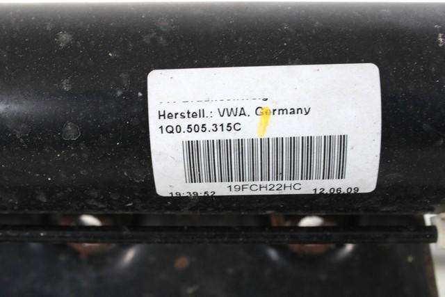 MOST ZADNJE OSI OEM N. 1Q0505315C ORIGINAL REZERVNI DEL AUDI A3 MK2R 8P 8PA 8P1 8P7 (2008 - 2012)DIESEL LETNIK 2009