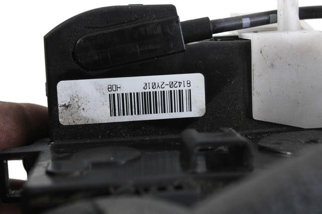 CENTRALNO ZAKLEPANJE ZADNJIH DESNIH VRAT OEM N. 81420-2Y010 ORIGINAL REZERVNI DEL HYUNDAI IX35 LM EL ELH (2009 - 2015)DIESEL LETNIK 2012