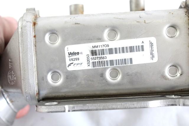 EGR VENTIL/IZMENJALNIK OEM N. 55273563 ORIGINAL REZERVNI DEL FIAT TIPO 356-4P 357-5P 358-SW (2015 - 2020)DIESEL LETNIK 2017