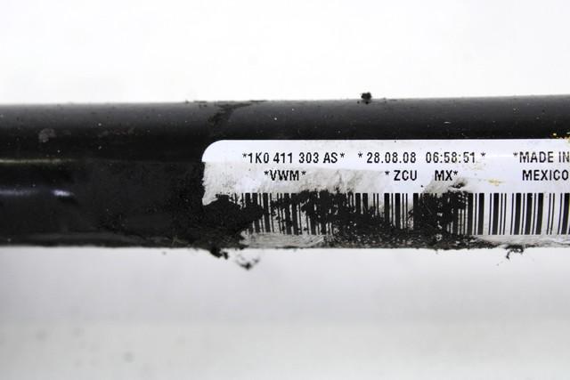 SPREDNJI STABILIZATOR OEM N. 1K0411303AS ORIGINAL REZERVNI DEL VOLKSWAGEN GOLF V 1K1 1K5 MK5 BER/SW (02/2004-11/2008) DIESEL LETNIK 2009