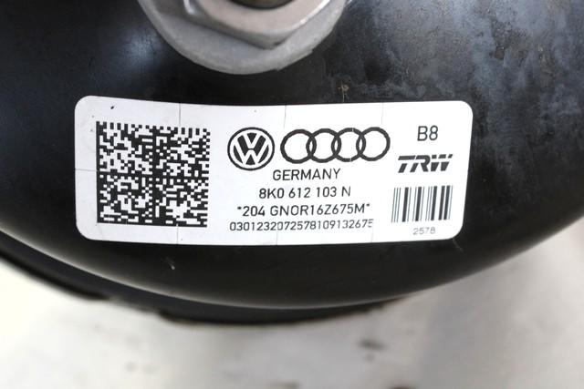 SERVO OJACEVALNIK ZAVOR S PUMPO OEM N. 8K0612103N ORIGINAL REZERVNI DEL AUDI A5 8T R COUPE/5P  (08/2011 - 06/2016) DIESEL LETNIK 2013