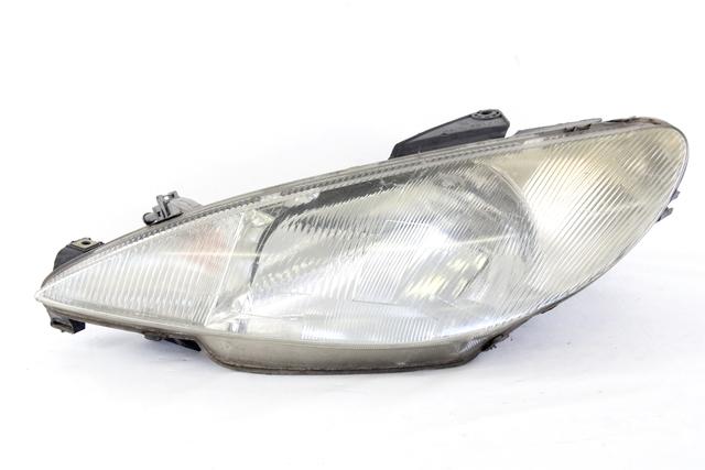 SPREDNJI LEVI ZAROMETI  OEM N. 9640559580 ORIGINAL REZERVNI DEL PEUGEOT 206 / 206 CC 2A/C 2D 2E/K (1998 - 2003) BENZINA LETNIK 2000