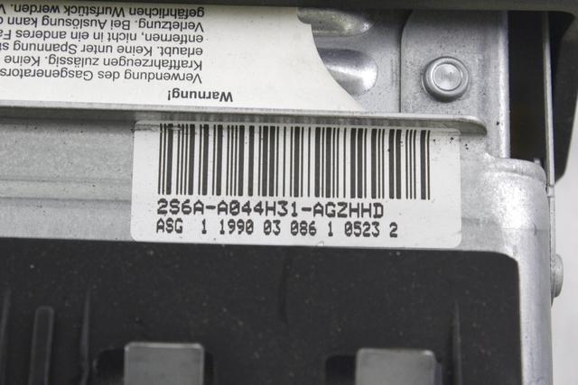 KIT AIRBAG KOMPLET OEM N. 16102 KIT AIRBAG COMPLETO ORIGINAL REZERVNI DEL FORD FIESTA JH JD MK5 (2002 - 2005) DIESEL LETNIK 2003