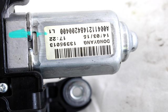 MOTORCEK ZADNJEGA BRISALCA OEM N. 13395013 ORIGINAL REZERVNI DEL OPEL ASTRA J P10 5P/3P/SW (2010 - 2015) DIESEL LETNIK 2014