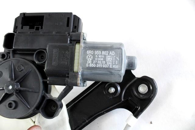 MEHANIZEM DVIGA SPREDNJIH STEKEL  OEM N. 30972 SISTEMA ALZACRISTALLO PORTA ANTERIORE ELETTR ORIGINAL REZERVNI DEL VOLKSWAGEN POLO 6R1 6C1 (06/2009 - 02/2014) BENZINA LETNIK 2013