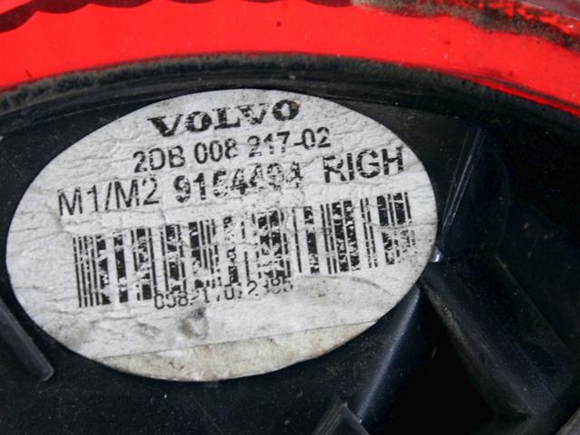 ZADNJI DESNI ZAROMETI OEM N. 9154494 ORIGINAL REZERVNI DEL VOLVO V70 MK2 285 (2000 - 2007) DIESEL LETNIK 2003