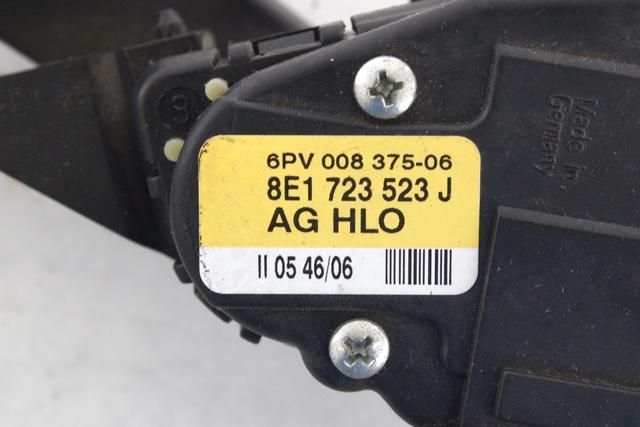 PEDALI OEM N. 8E1721523 ORIGINAL REZERVNI DEL AUDI A4 B7 8EC 8ED 8HE BER/SW/CABRIO (2004 - 2007) DIESEL LETNIK 2006