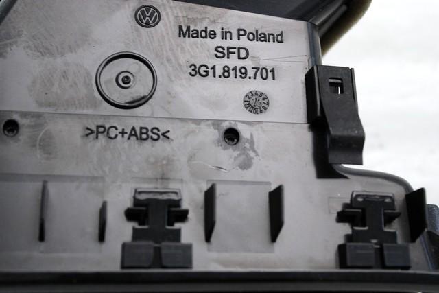 ODVOD ZRAKA OEM N. 3G1819701DGVK ORIGINAL REZERVNI DEL VOLKSWAGEN PASSAT B8 3G5 CB5 BER/SW/ALLTRACK (DAL 2015)DIESEL LETNIK 2015