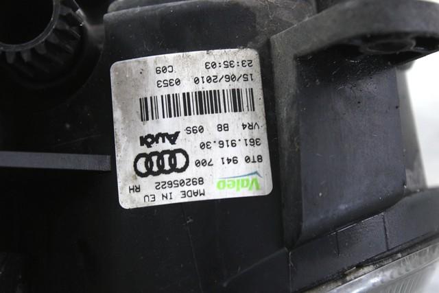 DESNA MEGLENKA OEM N. 8T0941700 ORIGINAL REZERVNI DEL AUDI A4 B8 8K2 BER/SW/CABRIO (2007 - 11/2015) DIESEL LETNIK 2010