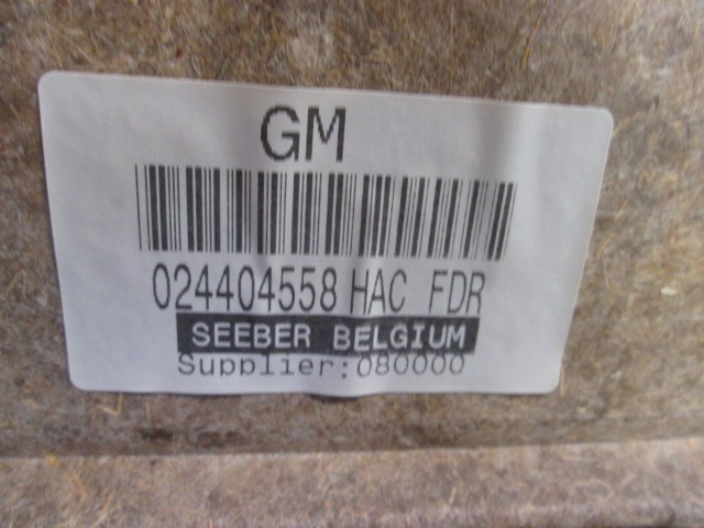 NOTRANJA OBLOGA SPREDNJIH VRAT OEM N. PNADTOPASTRAGT98BR5P ORIGINAL REZERVNI DEL OPEL ASTRA G T98 5P/3P/SW (1998 - 2003) DIESEL LETNIK 2000