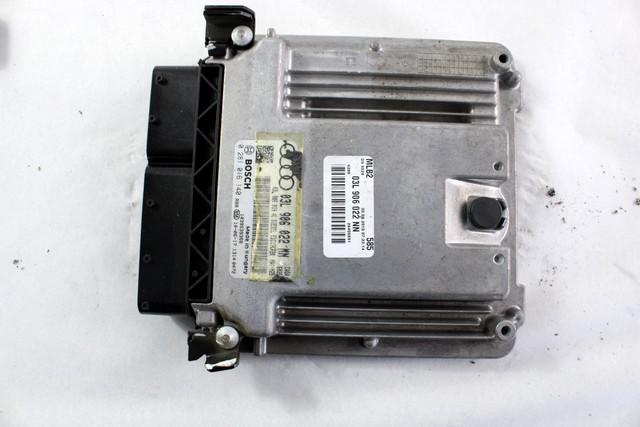 KOMPLET ODKLEPANJE IN VZIG  OEM N. 25508 KIT ACCENSIONE AVVIAMENTO ORIGINAL REZERVNI DEL AUDI A4 B8 8K2 BER/SW/CABRIO (2007 - 11/2015) DIESEL LETNIK 2010