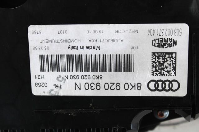 KOMPLET ODKLEPANJE IN VZIG  OEM N. 25508 KIT ACCENSIONE AVVIAMENTO ORIGINAL REZERVNI DEL AUDI A4 B8 8K2 BER/SW/CABRIO (2007 - 11/2015) DIESEL LETNIK 2010