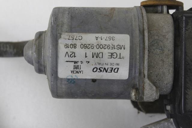 MOTORCEK PREDNJIH BRISALCEV OEM N. MS159200-9260 ORIGINAL REZERVNI DEL FIAT PANDA 319 (DAL 2011) DIESEL LETNIK 2013