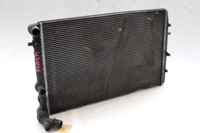 RADIATOR VODE OEM N. 6Q0121253K ORIGINAL REZERVNI DEL SEAT IBIZA 6L1 MK3 (01/2002 - 01/2006) BENZINA LETNIK 2002