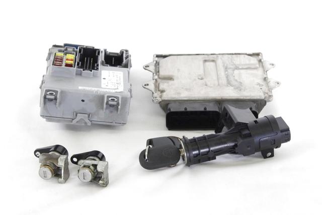 KOMPLET ODKLEPANJE IN VZIG  OEM N. 14008 KIT ACCENSIONE AVVIAMENTO ORIGINAL REZERVNI DEL FIAT PANDA 319 (DAL 2011) DIESEL LETNIK 2013