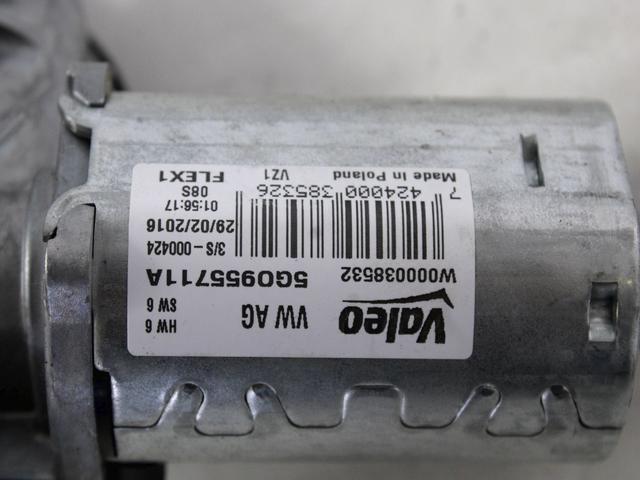 MOTORCEK ZADNJEGA BRISALCA OEM N. 5G0955711A ORIGINAL REZERVNI DEL VOLKSWAGEN GOLF SPORTSVAN AM1 (2014 - 2017)DIESEL LETNIK 2016