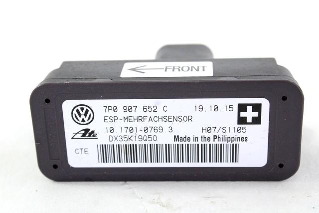 ESP OEM N. 7P0907652C ORIGINAL REZERVNI DEL VOLKSWAGEN TOUAREG 7P5 7P6 MK2 (2010 - 2018)DIESEL LETNIK 2015