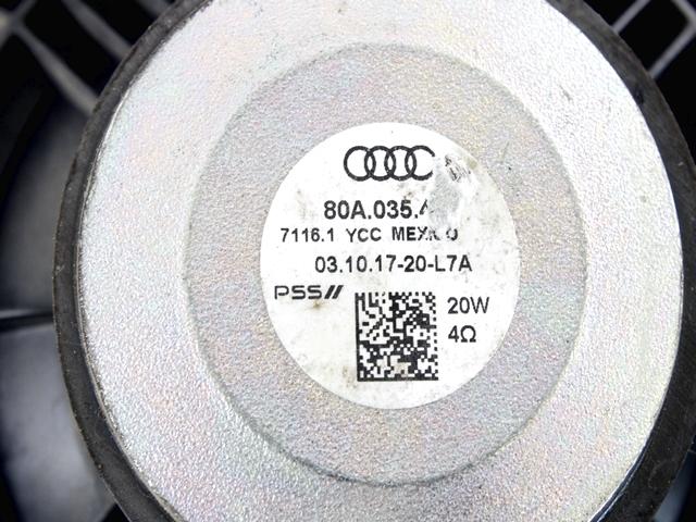 ZVOCNIKI OEM N. 80A035415 ORIGINAL REZERVNI DEL AUDI Q5 80A (2017 - 2021) LETNIK 2017