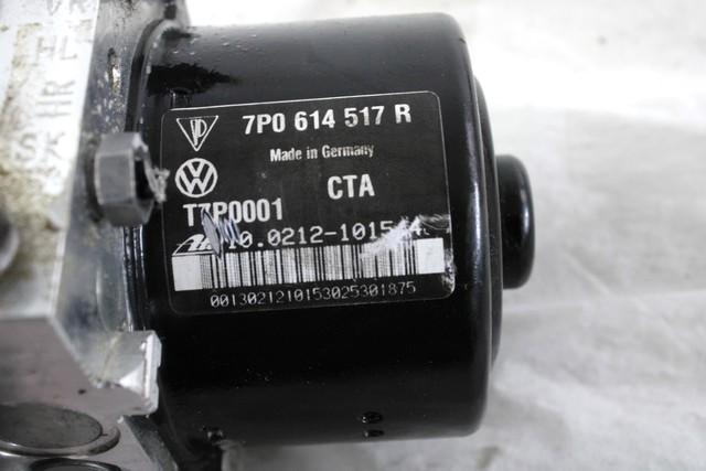 ABS AGREGAT S PUMPO OEM N. 7P0614517R ORIGINAL REZERVNI DEL VOLKSWAGEN TOUAREG 7P5 7P6 MK2 (2010 - 2018)DIESEL LETNIK 2015