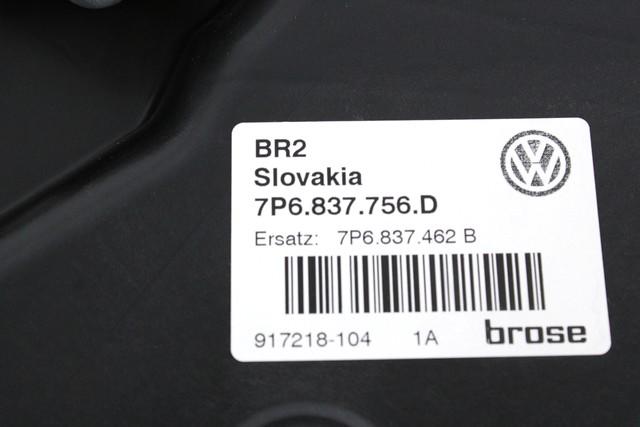 MEHANIZEM DVIGA SPREDNJIH STEKEL  OEM N. 8428 SISTEMA ALZACRISTALLO PORTA ANTERIORE ELETTRI ORIGINAL REZERVNI DEL VOLKSWAGEN TOUAREG 7P5 7P6 MK2 (2010 - 2018)DIESEL LETNIK 2015