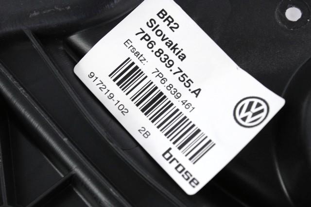 MEHANIZEM DVIGA ZADNJIH STEKEL  OEM N. 8428 SISTEMA ALZACRISTALLO PORTA POSTERIORE ELETTR ORIGINAL REZERVNI DEL VOLKSWAGEN TOUAREG 7P5 7P6 MK2 (2010 - 2018)DIESEL LETNIK 2015