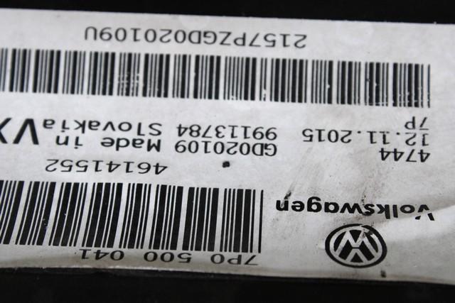 MOST ZADNJE OSI OEM N. 7P6599030D ORIGINAL REZERVNI DEL VOLKSWAGEN TOUAREG 7P5 7P6 MK2 (2010 - 2018)DIESEL LETNIK 2015