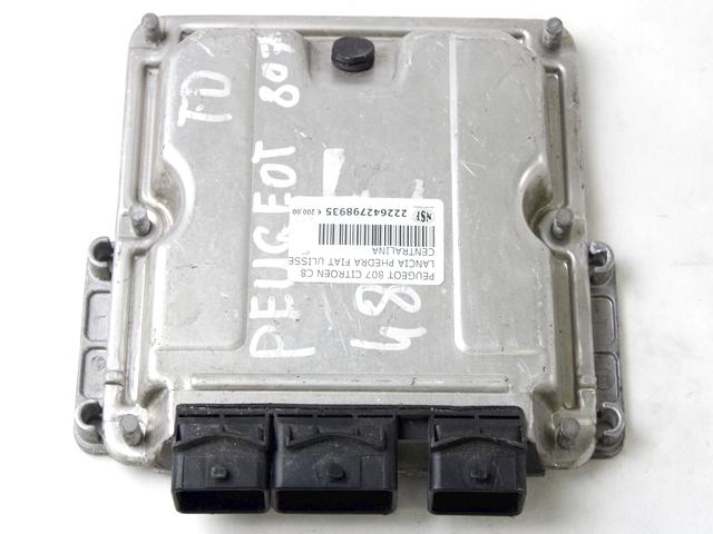 OSNOVNA KRMILNA ENOTA DDE / MODUL ZA VBRIZGAVANJE OEM N. 9646719280 ORIGINAL REZERVNI DEL PEUGEOT 807 E (2002 - 2008) DIESEL LETNIK 2002