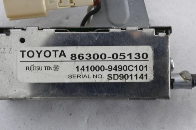 OJACEVALEC / ANTENA OEM N. 86300-05130 ORIGINAL REZERVNI DEL TOYOTA AVENSIS T25 MK2 BER/SW (2003 - 2008)DIESEL LETNIK 2006