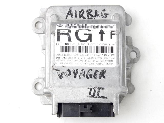 RACUNALNIK AIRBAG OEM N. 04748604AC ORIGINAL REZERVNI DEL CHRYSLER VOYAGER/GRAN VOYAGER RG RS MK4 (2001 - 2007) DIESEL LETNIK 2003