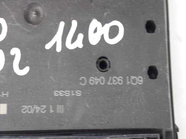 KONTROLA UDOBJA (BLUE & ME) OEM N. 6Q1937049C ORIGINAL REZERVNI DEL VOLKSWAGEN POLO 9N (10/2001 - 2005) DIESEL LETNIK 2002