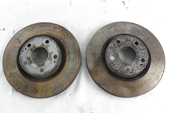 SPREDNJI ZAVORNI DISKI OEM N. 4351205070 ORIGINAL REZERVNI DEL TOYOTA AVENSIS T25 MK2 BER/SW (2003 - 2008)DIESEL LETNIK 2006